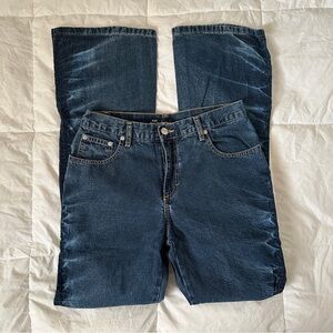 Y2K No Boundaries Unique Dark Wash Denim Jeans